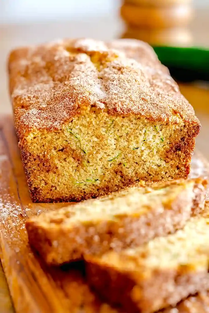snickerdoodle zucchini bread