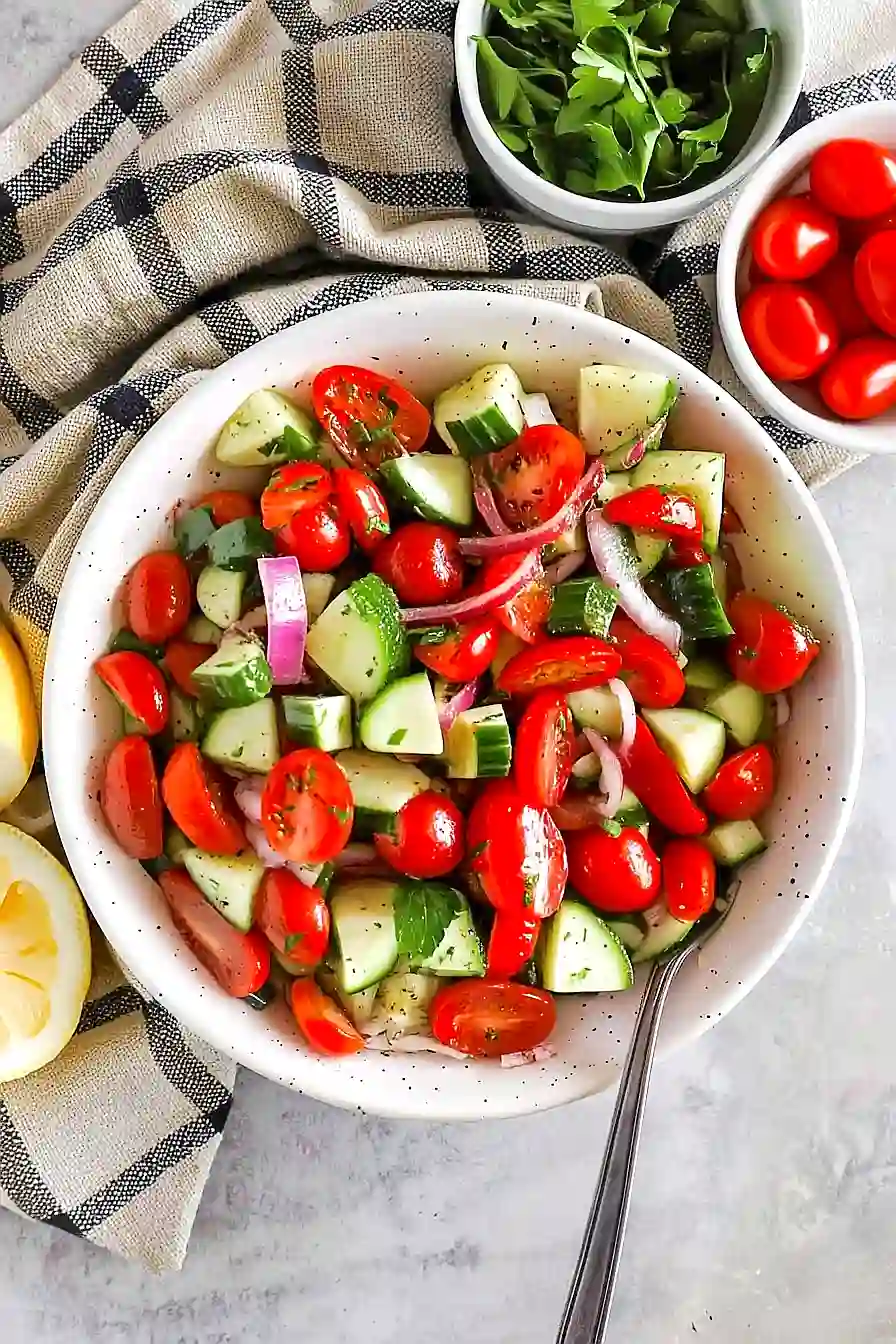 Cucumber Tomato Salad