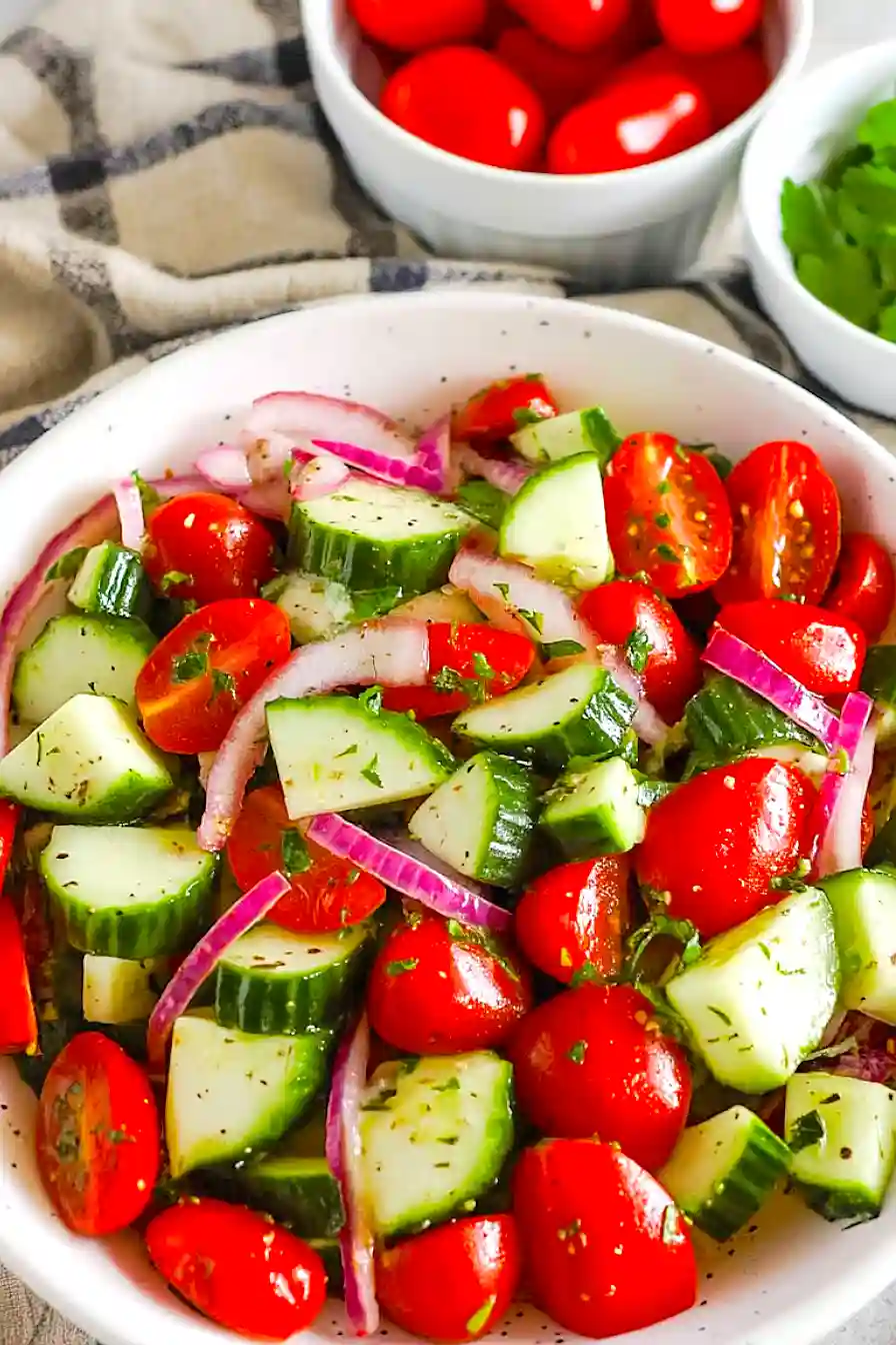 Cucumber Tomato Salad