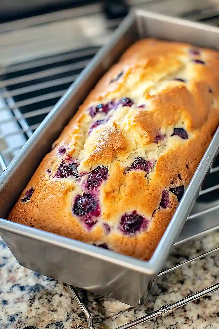 Blueberry Cream Cheese Bread