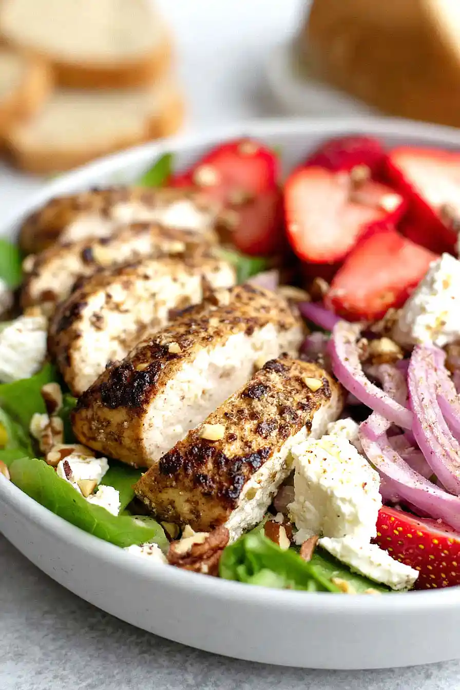 balsamic chicken with goat cheese