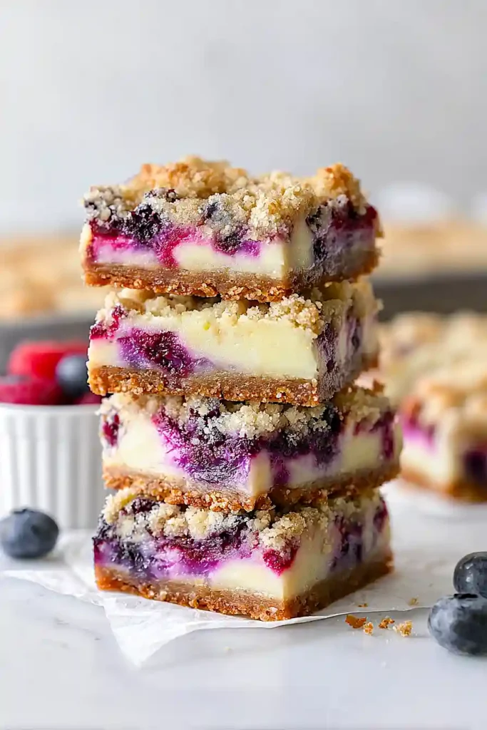 Blueberry Cream Cheese Bars