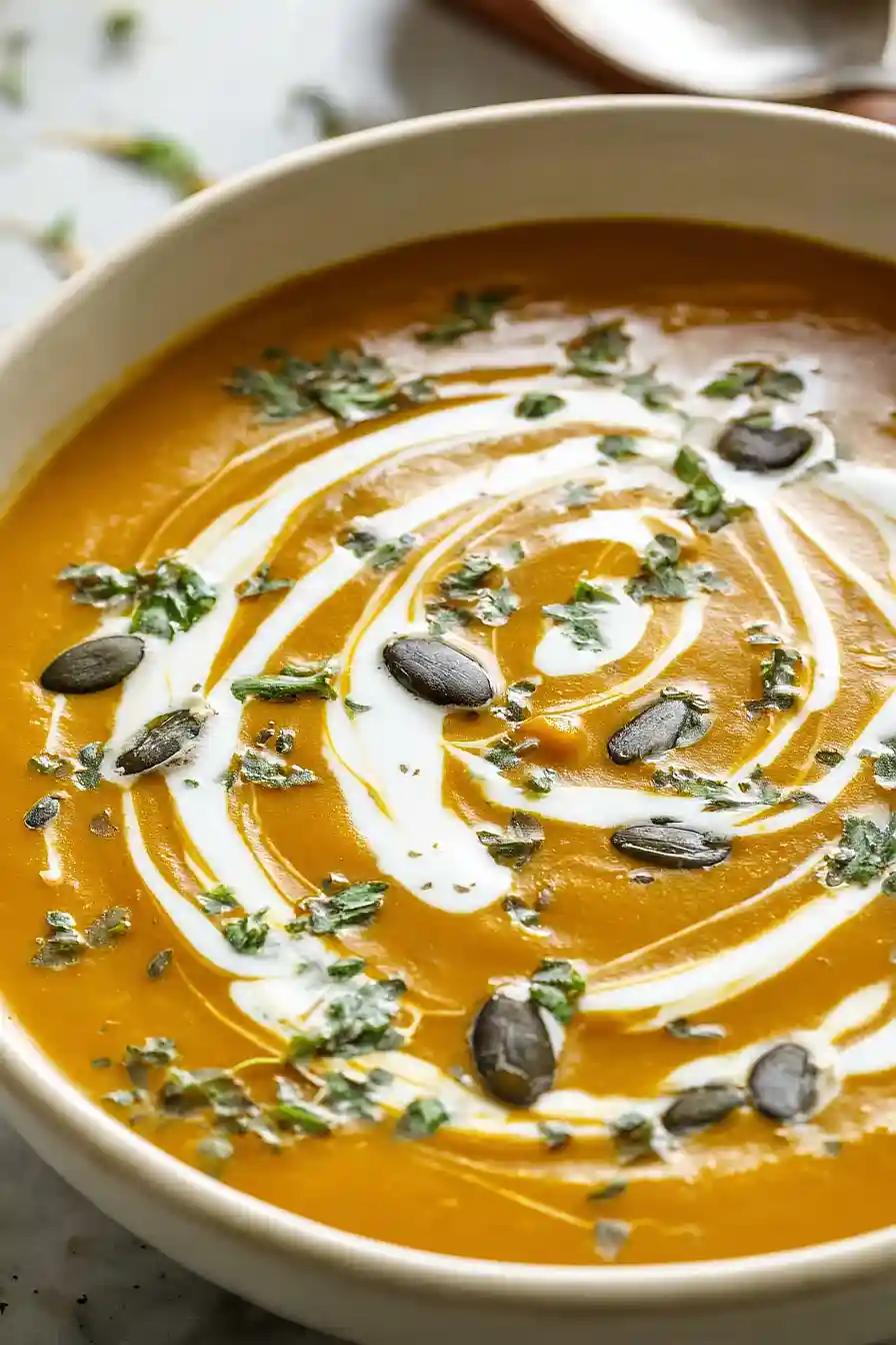 coconut curry pumpkin soup