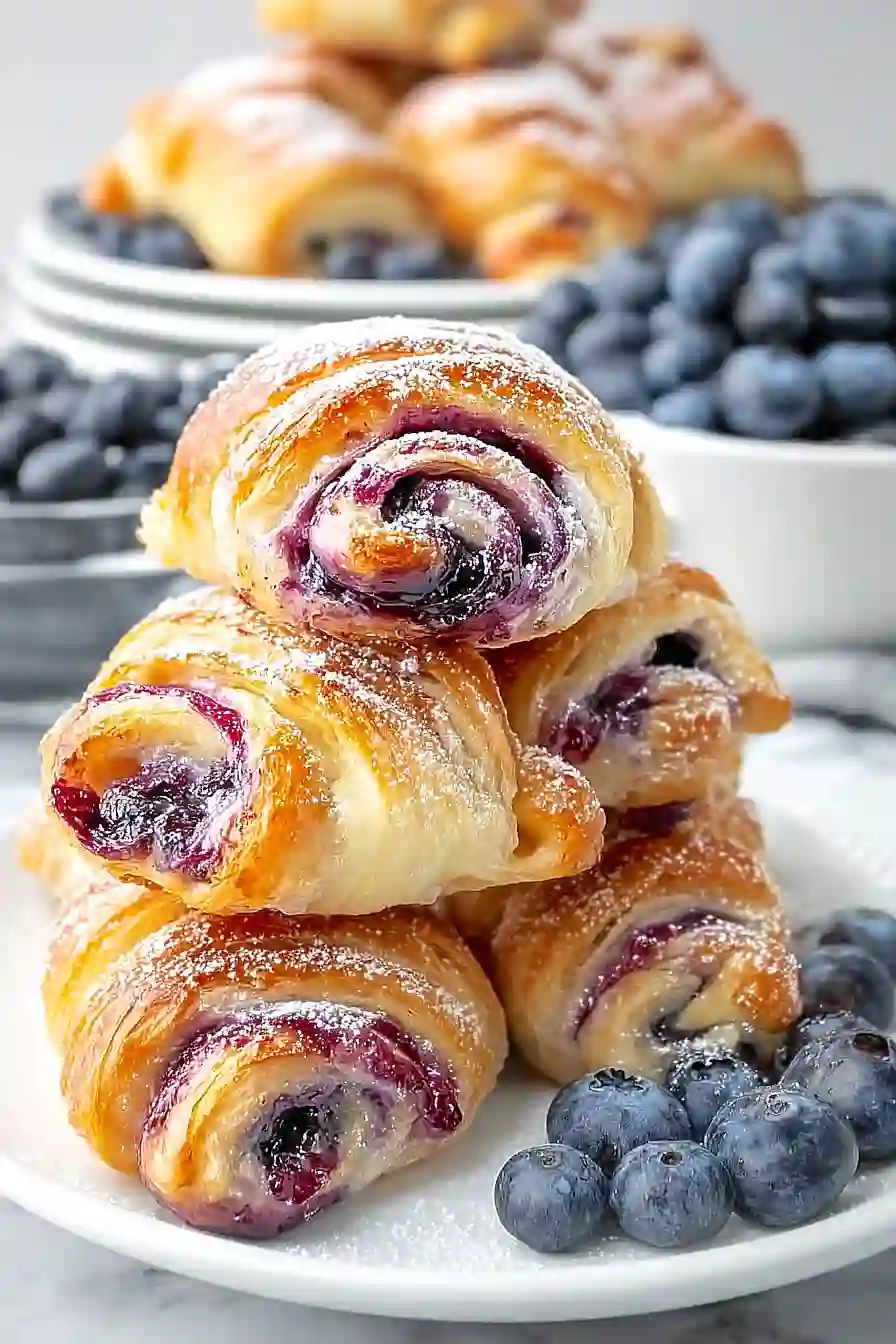 Blueberry Cream Cheese Pastry