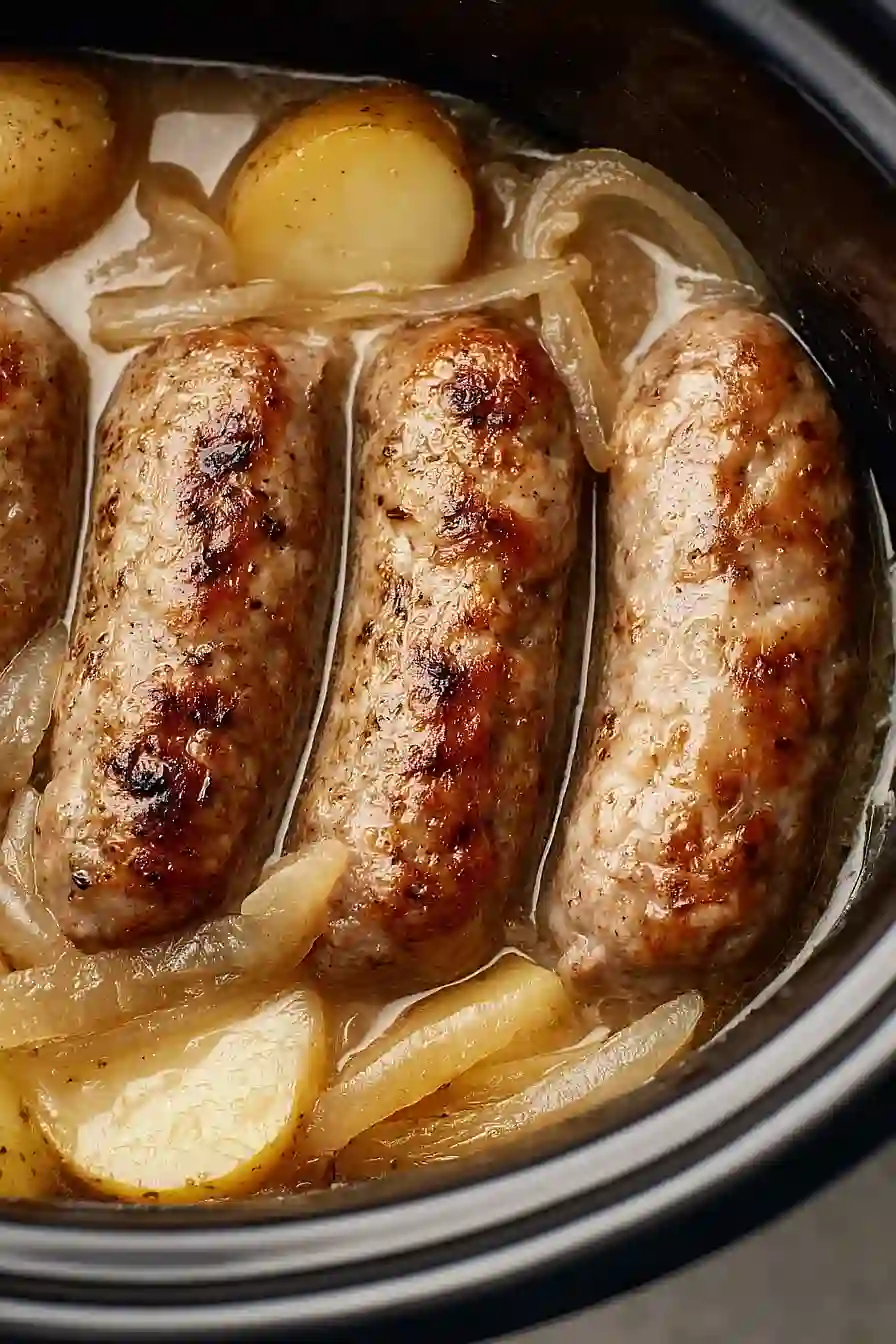 crockpot beer brats