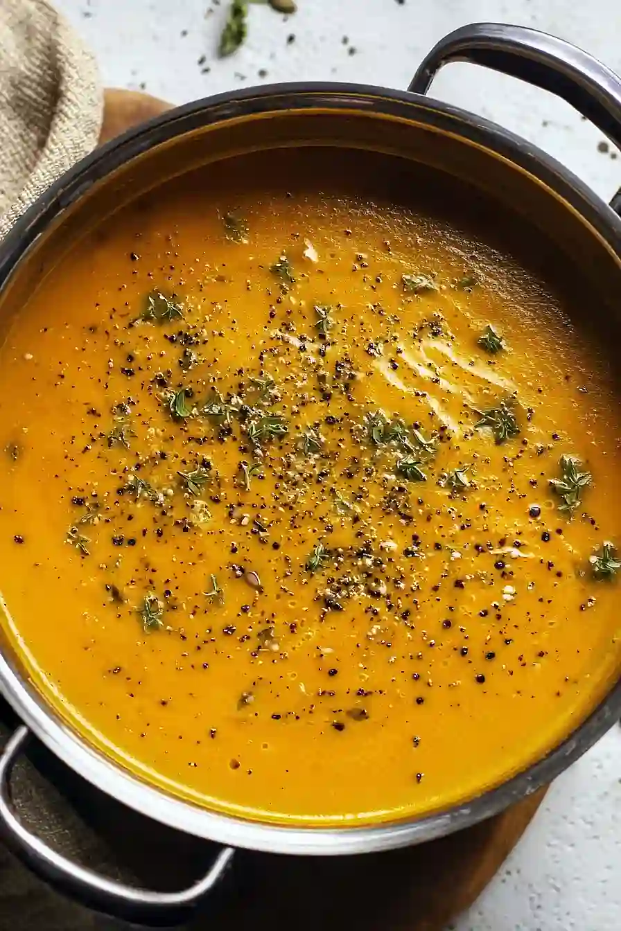 coconut curry pumpkin soup