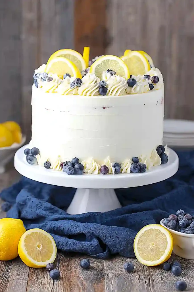 Lemon Blueberry Cake