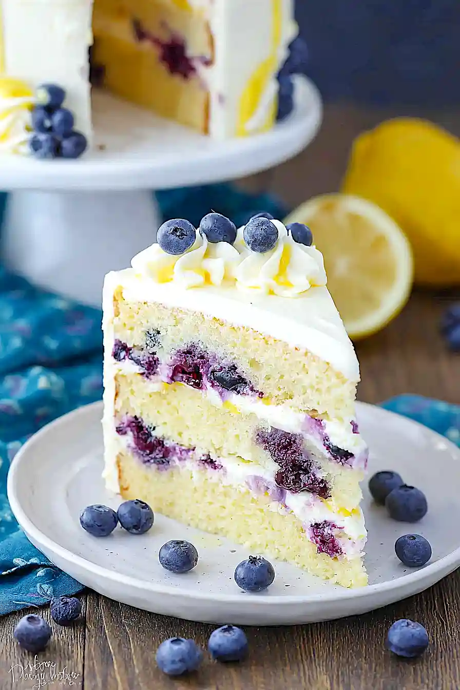 Lemon Blueberry Cake