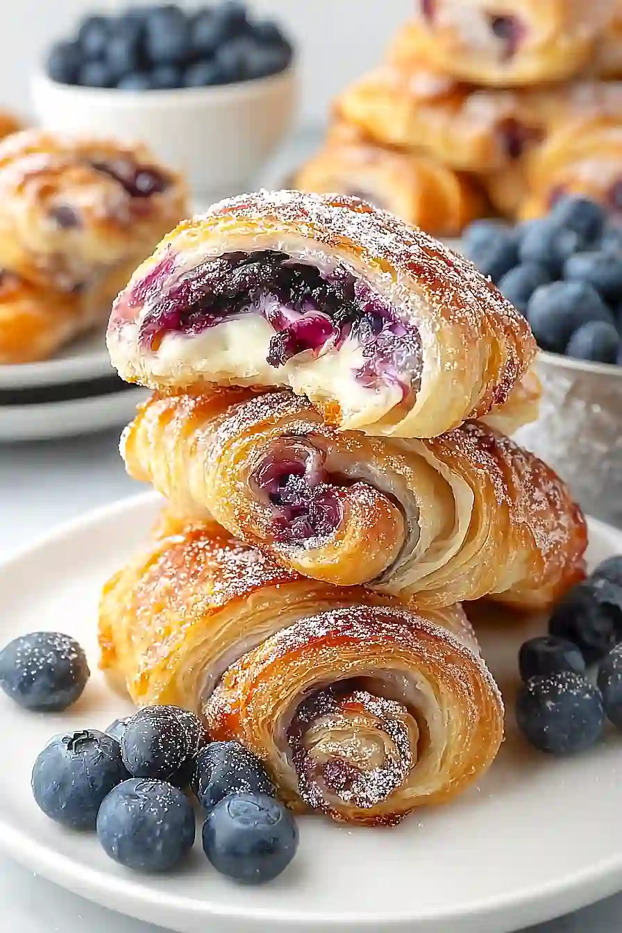 Blueberry Cream Cheese Pastry