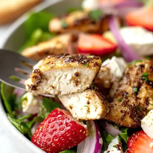 balsamic chicken with goat cheese