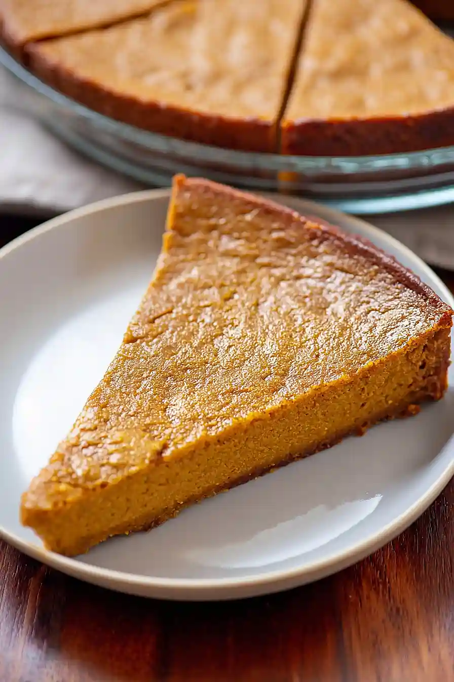 Crustless Pumpkin Pie