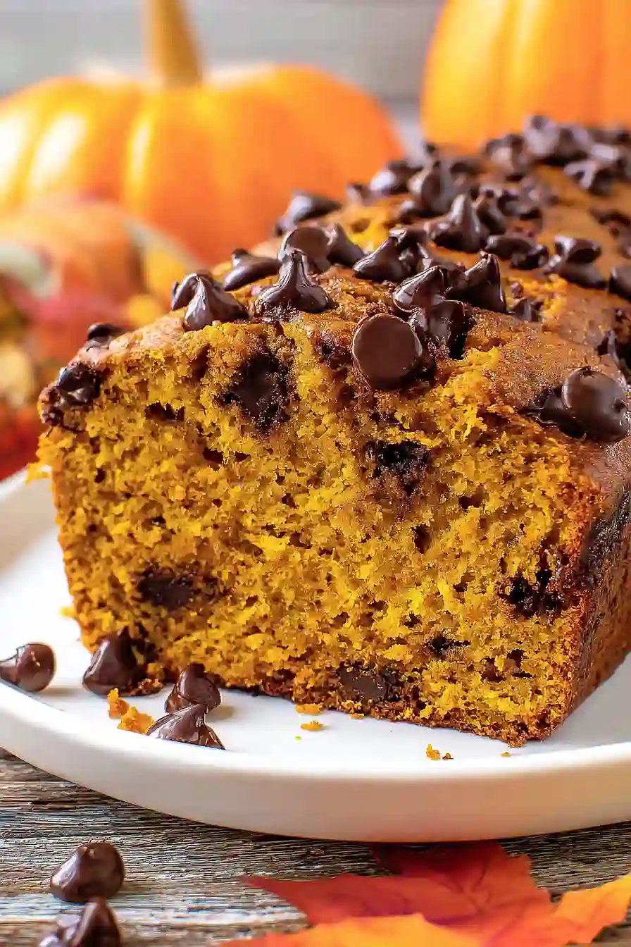 Chocolate Chip Pumpkin Bread