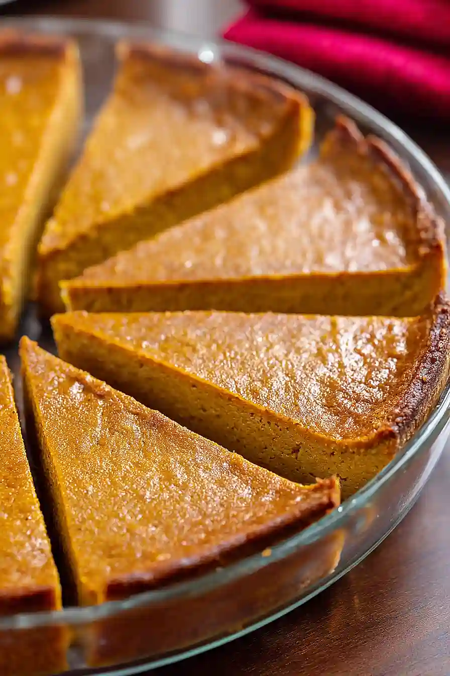 Crustless Pumpkin Pie