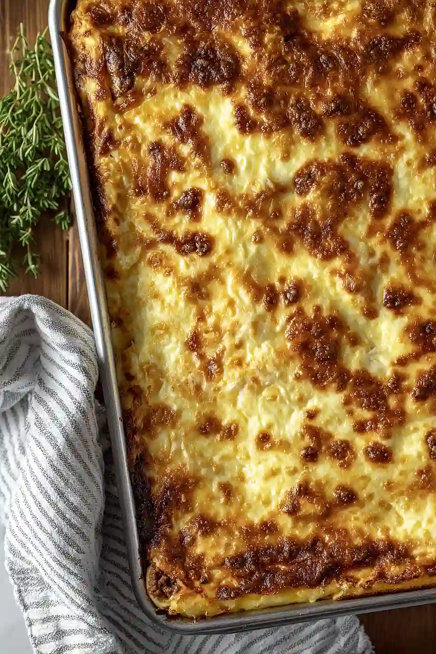 Pastitsio Greek Lasagna