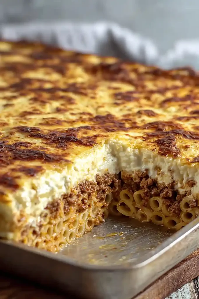 Pastitsio Greek Lasagna