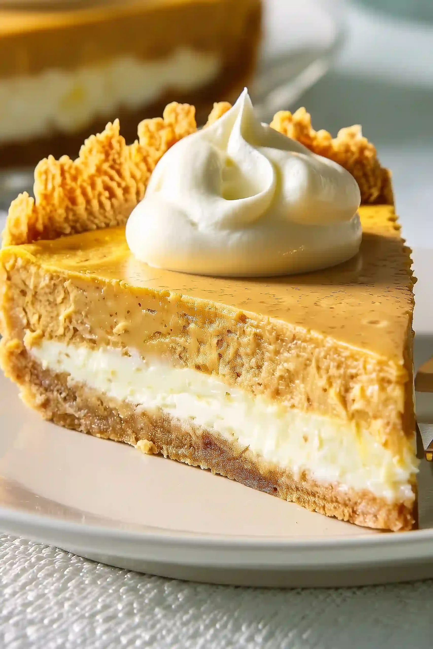 layered pumpkin cheesecake