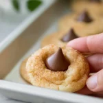 snickerdoodles with hershey kisses