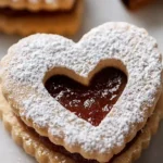 apple butter linzer cookies