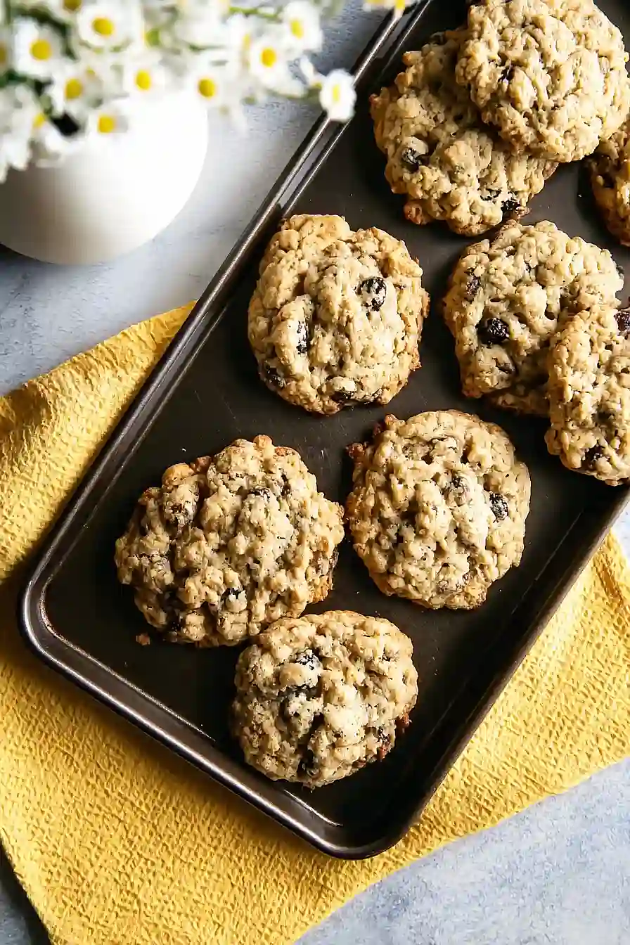 high altitude oatmeal raisin cookies