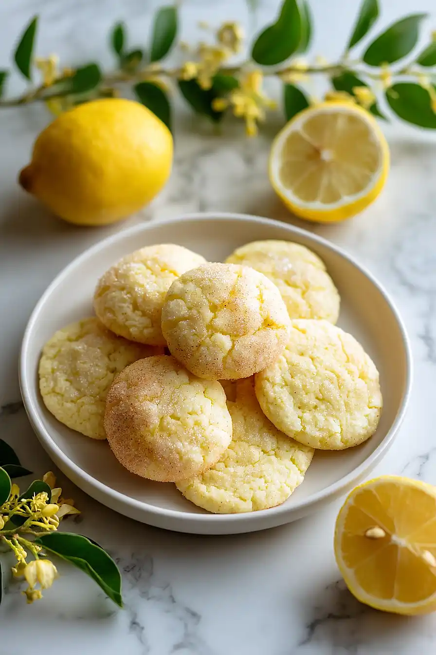 lemon snickerdoodles