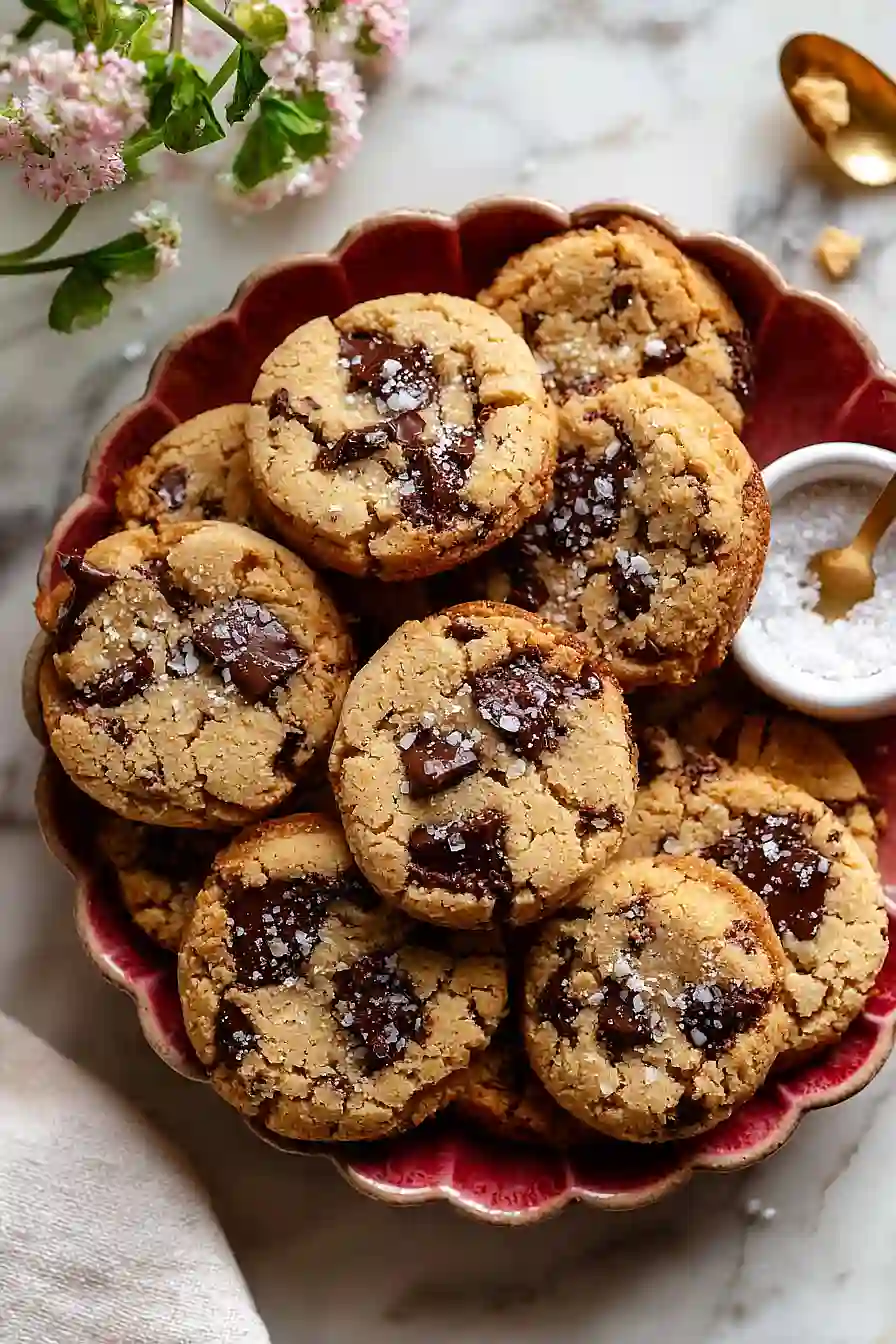 chocolate chip shortbread cookies