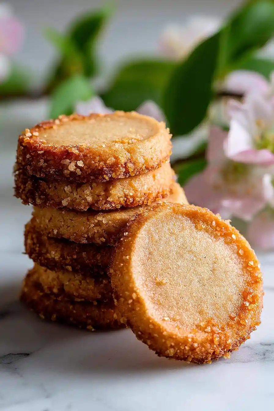 brown sugar shortbread cookies