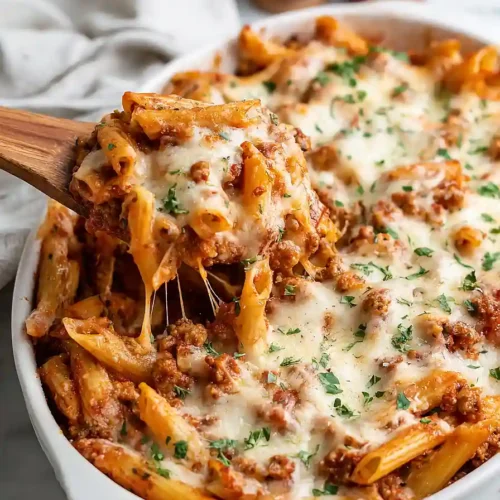 baked ziti with ground turkey