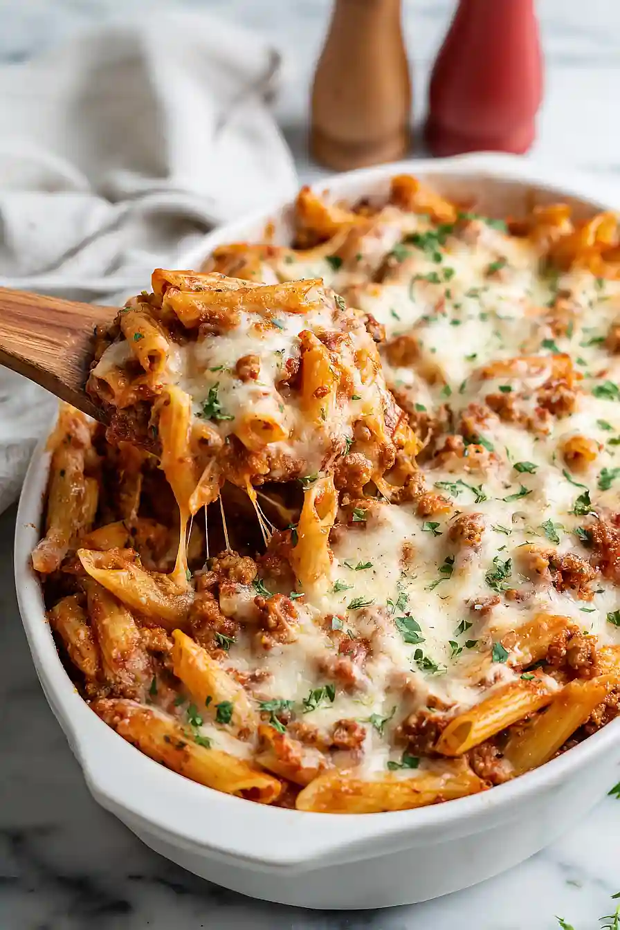 baked ziti with ground turkey