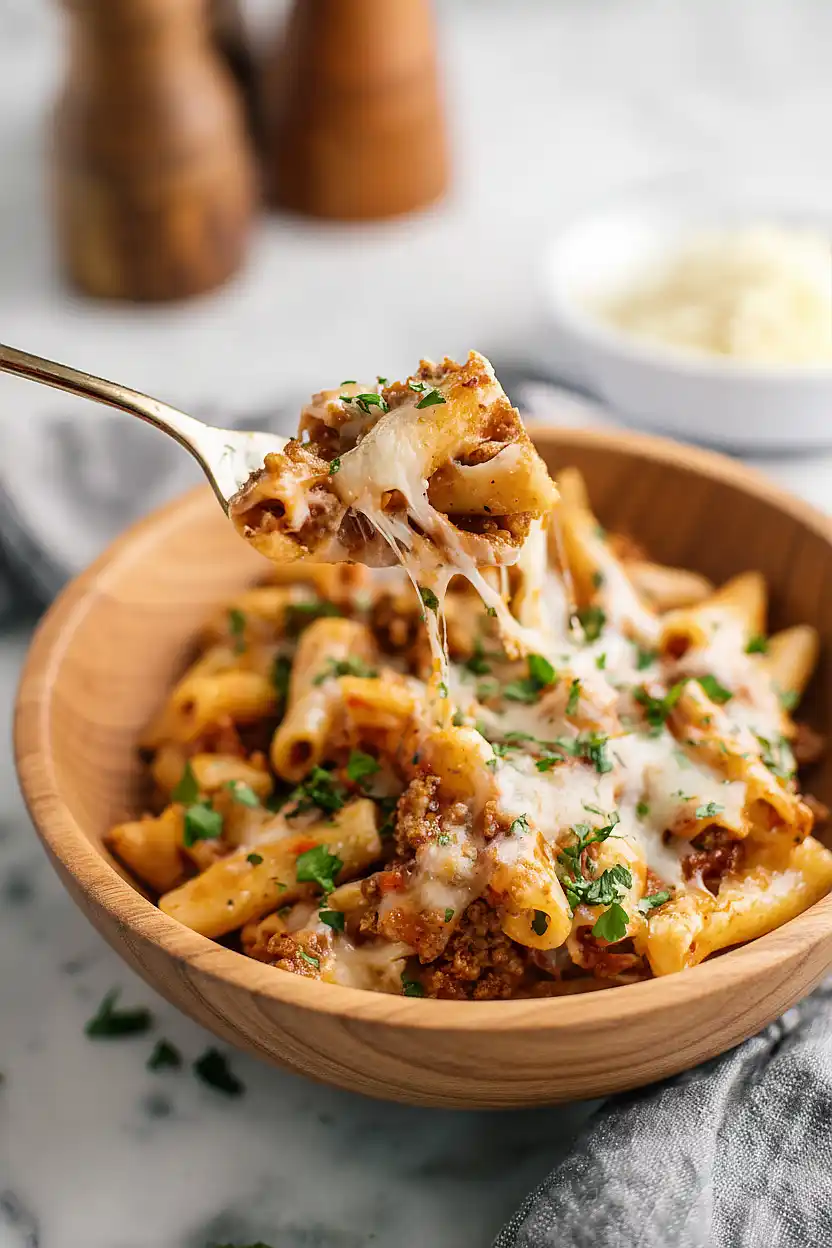 instant pot ziti with ground turkey