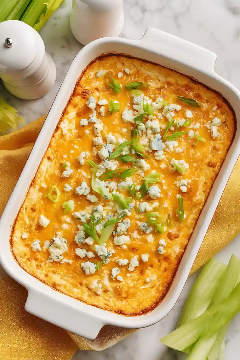 game day buffalo chicken dip