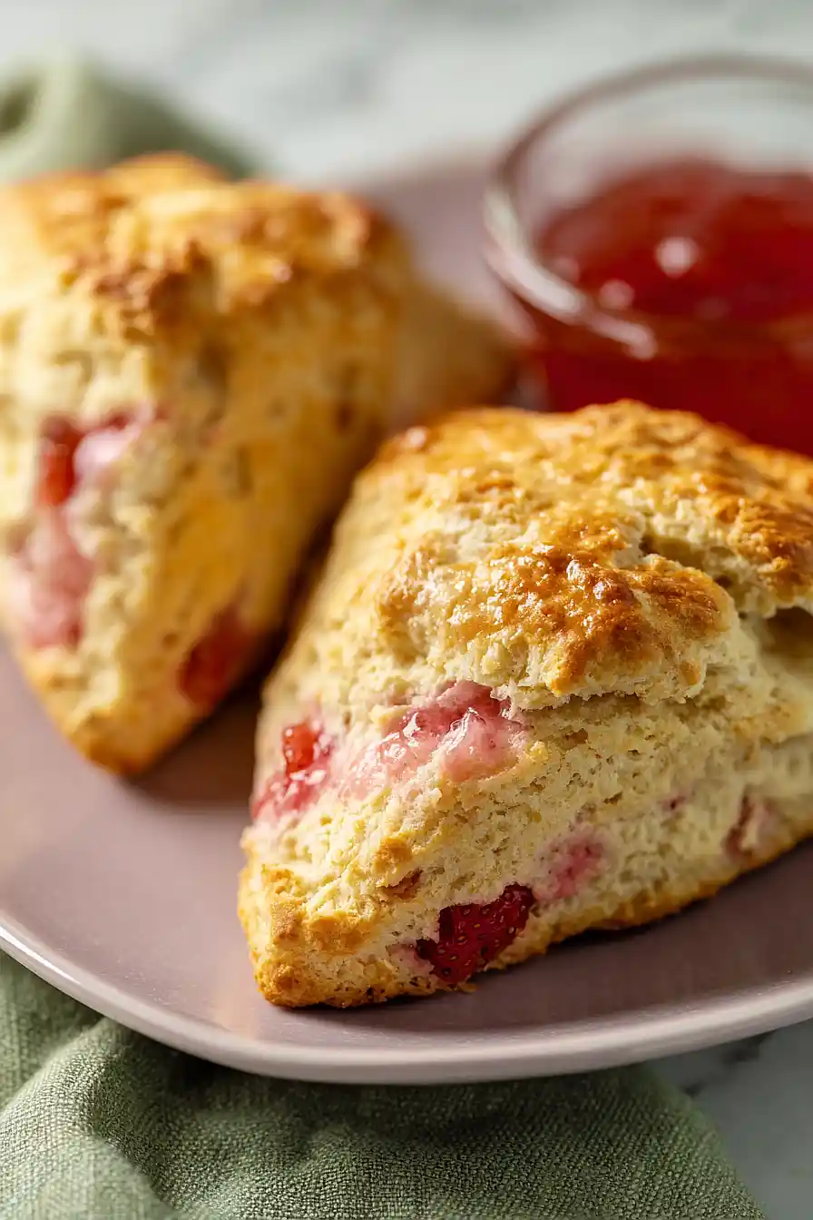 irish strawberry scones