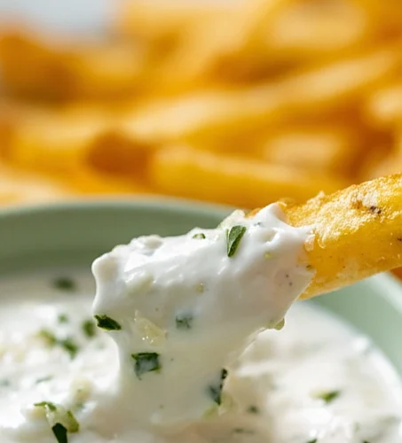 greek yogurt garlic parmesan sauce