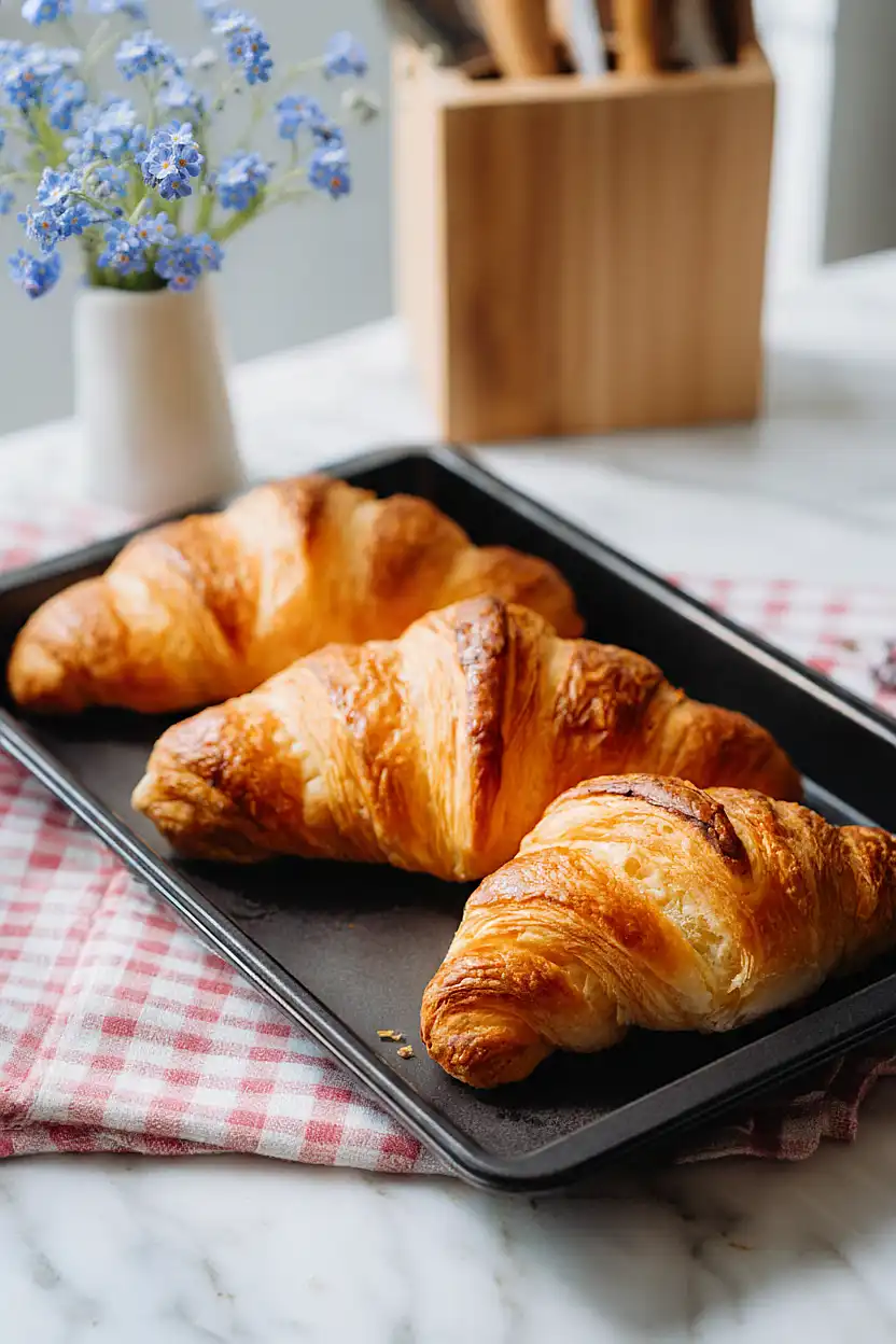 vegan croissants