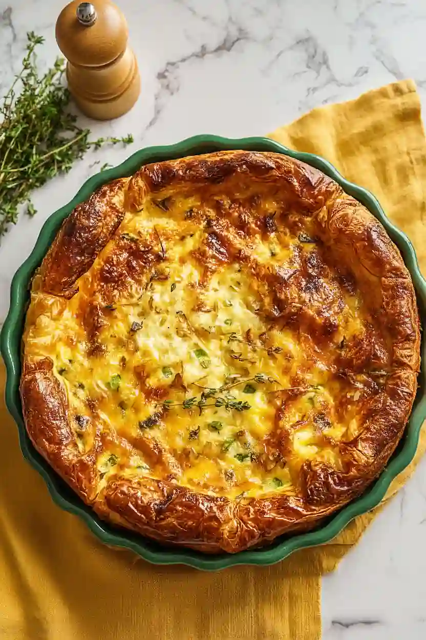 croissant quiche