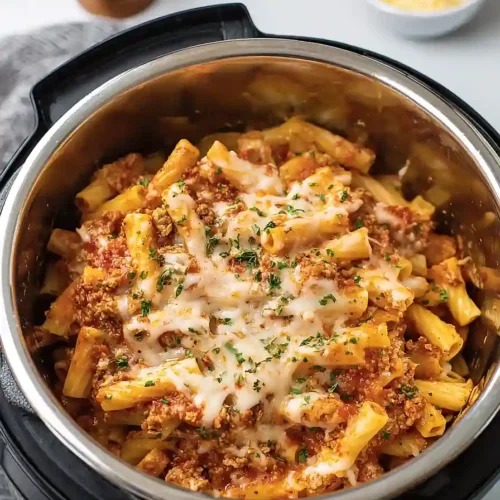 instant pot ziti with ground turkey