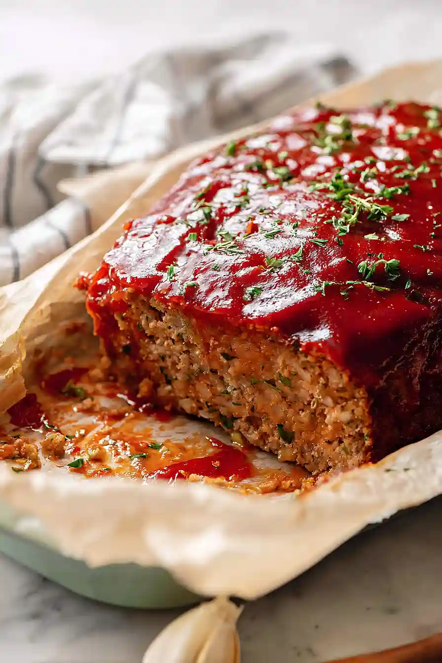 keto ground turkey meatloaf