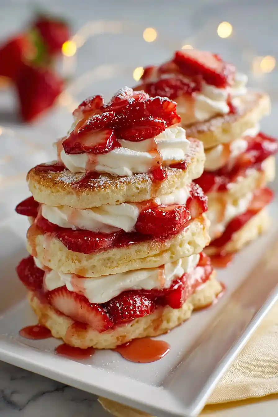 strawberry drop scones