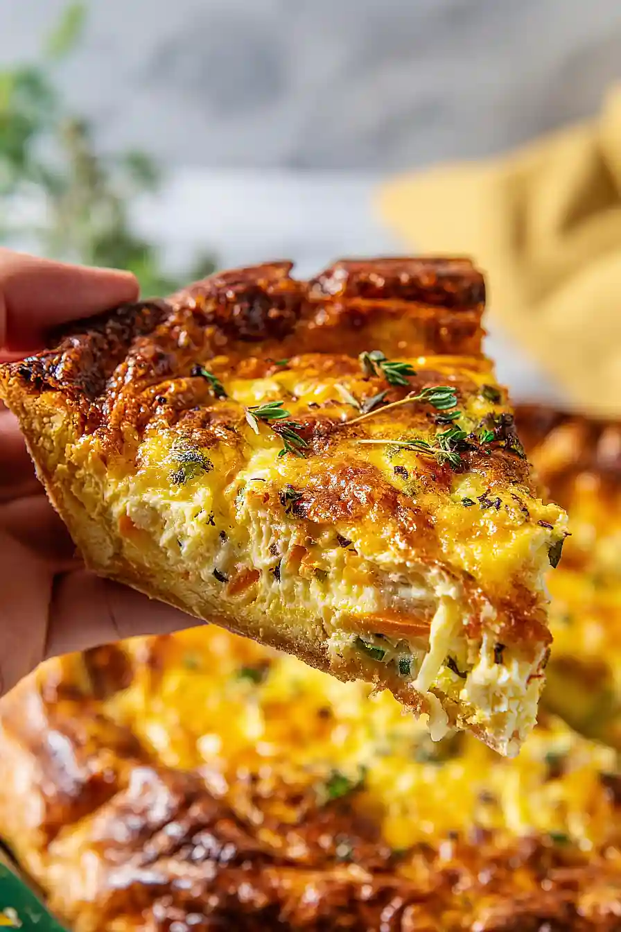 croissant quiche