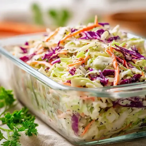 coleslaw with poppyseed dressing
