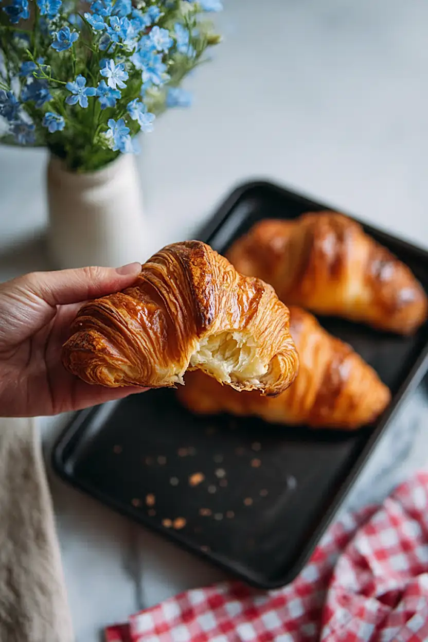vegan croissants