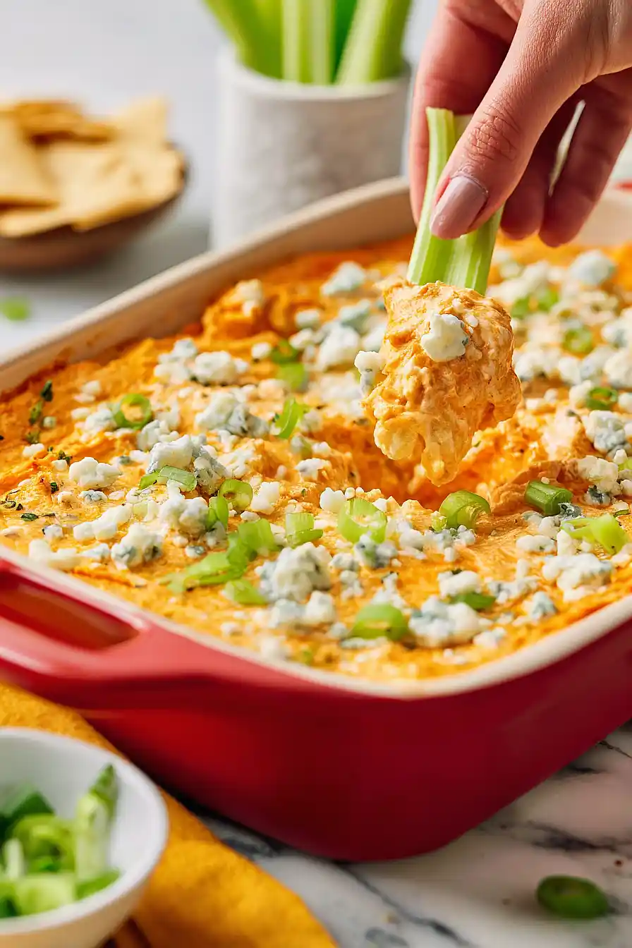 gluten free buffalo chicken dip