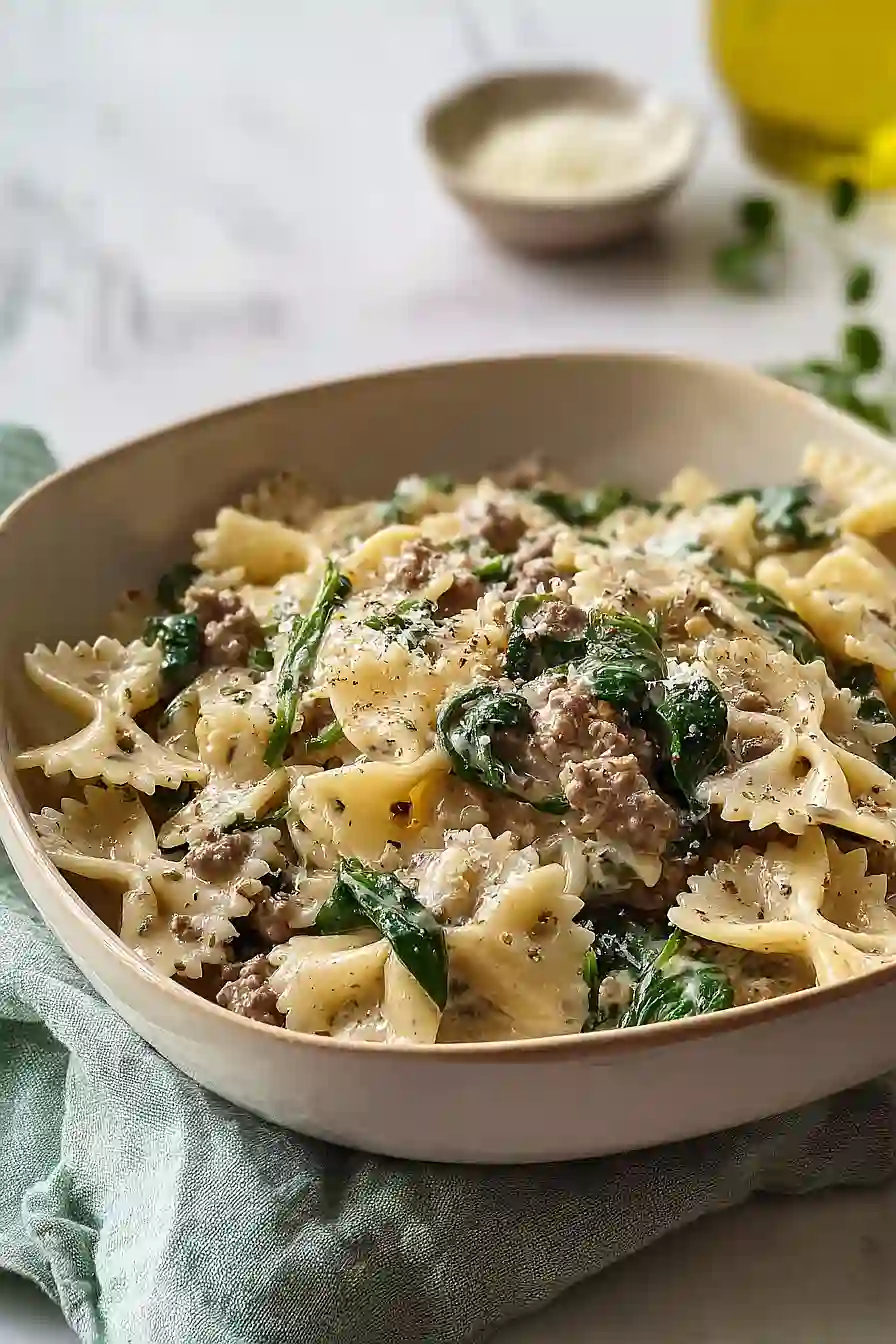crockpot ground beef pasta