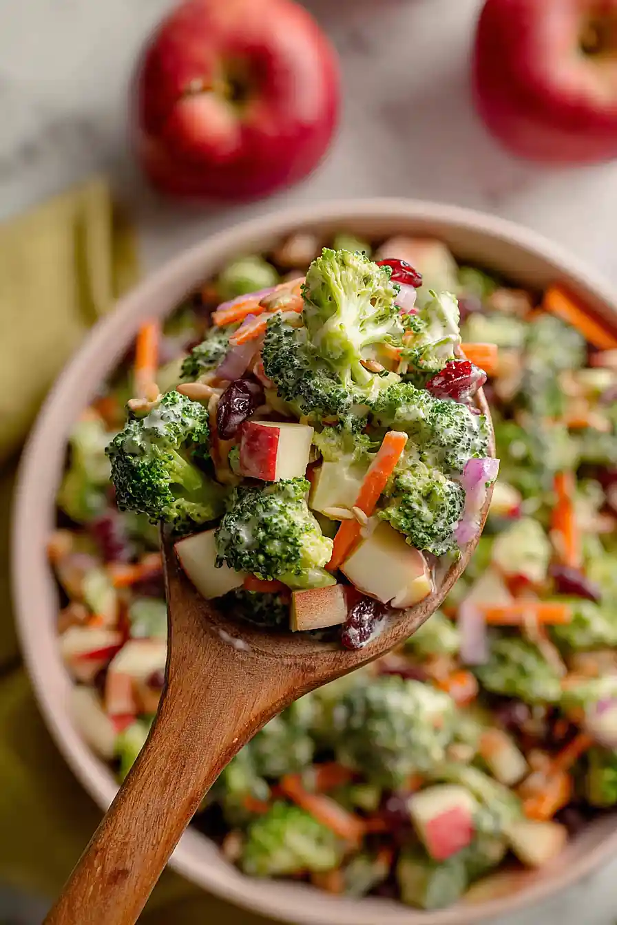 low calorie broccoli salad