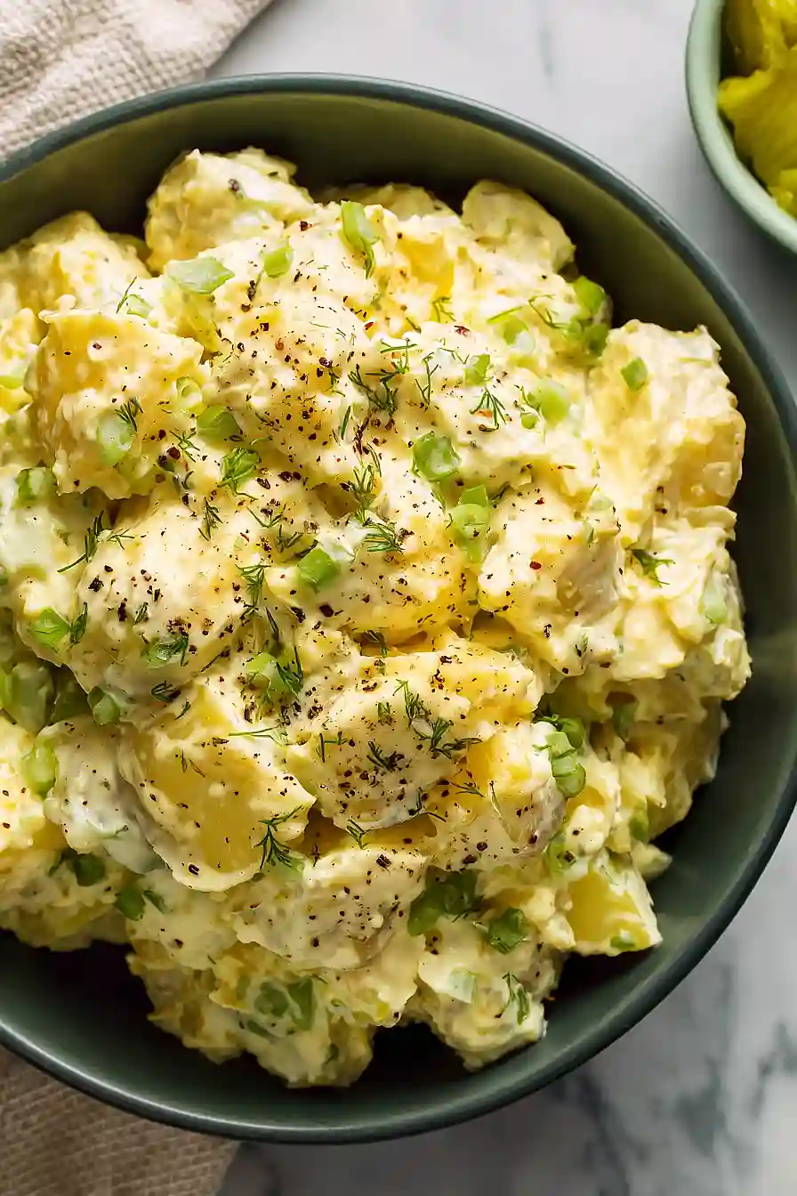 southern potato salad with relish