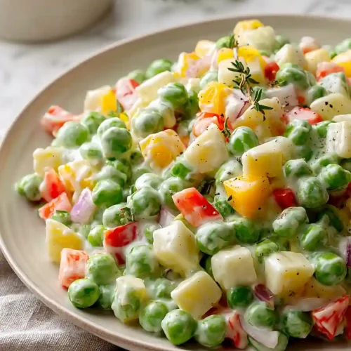 irish pea salad