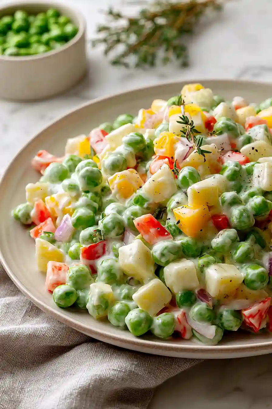 irish pea salad