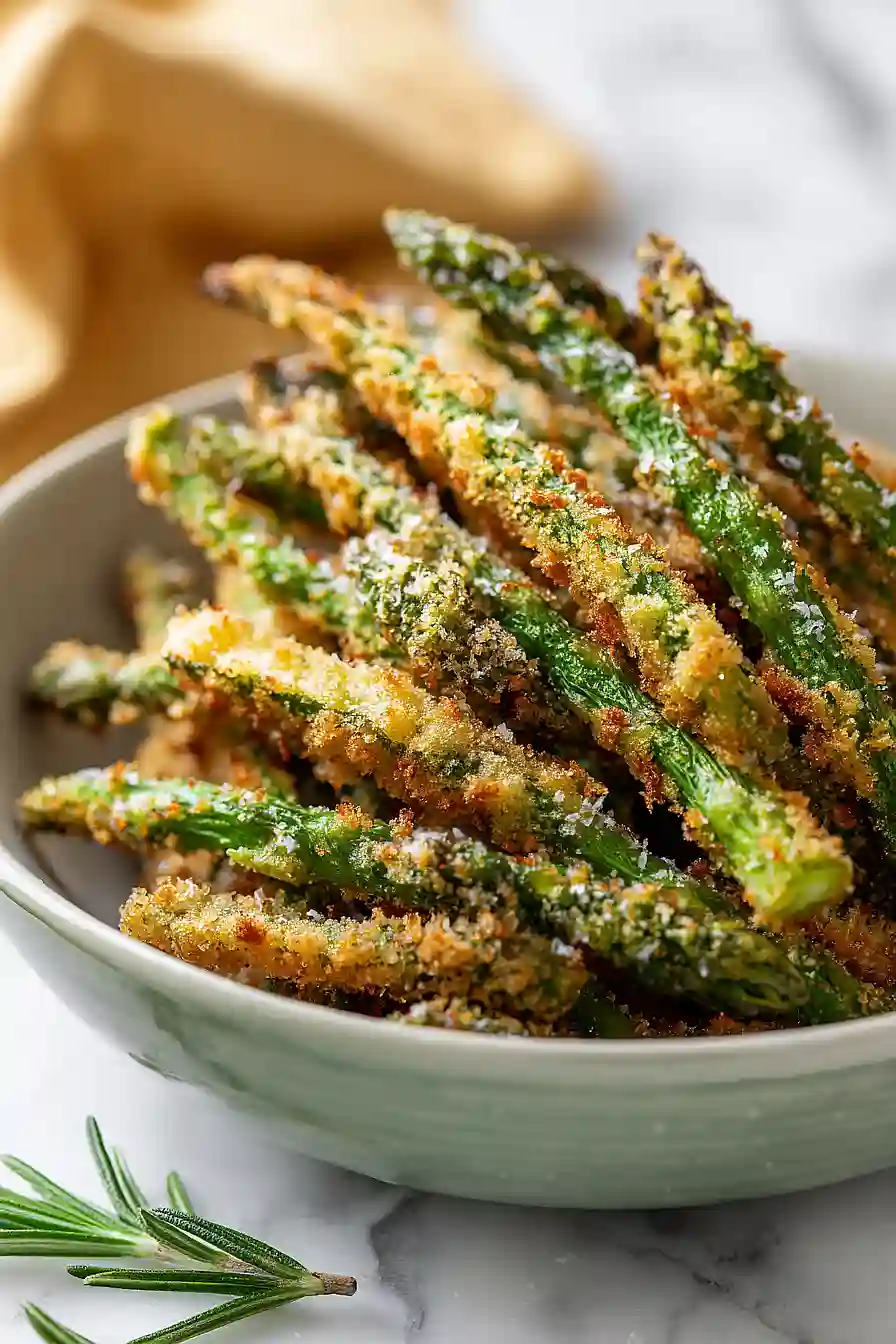 breaded asparagus