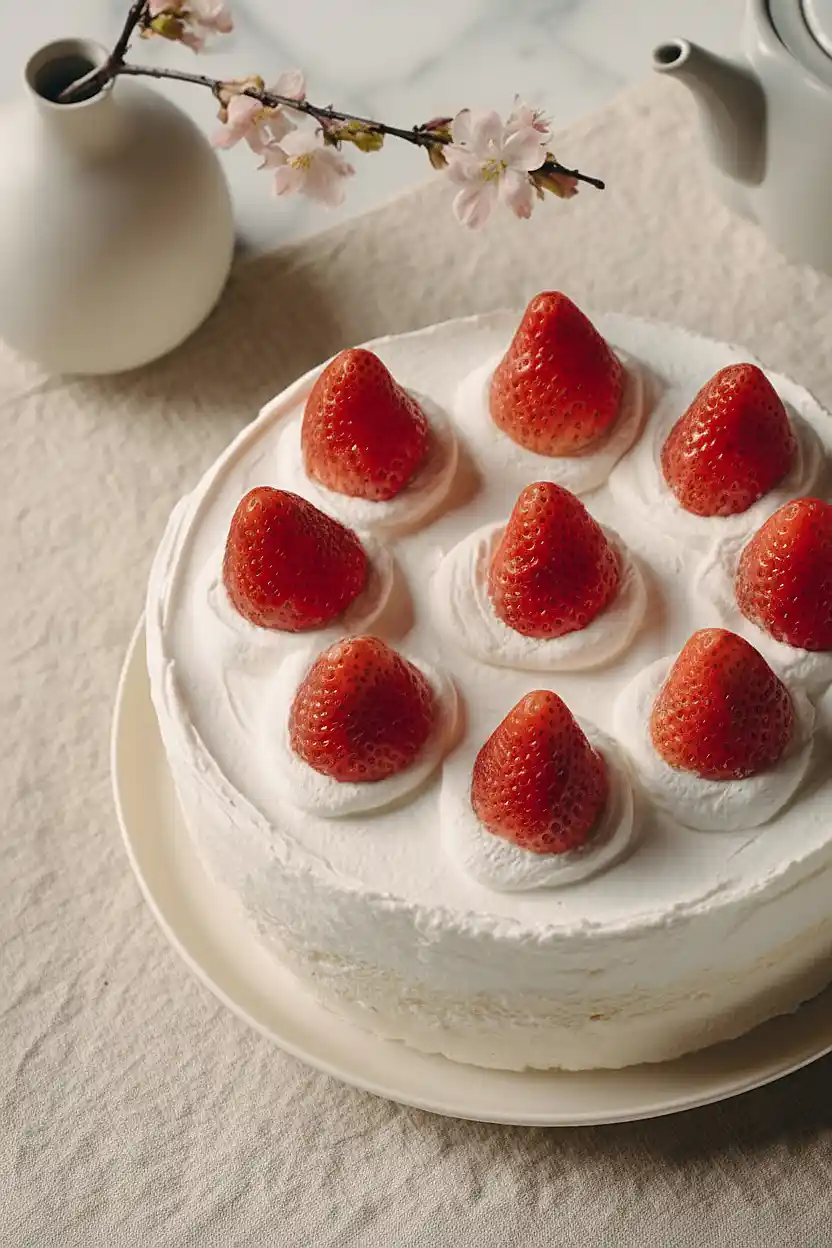 japanese strawberry cake