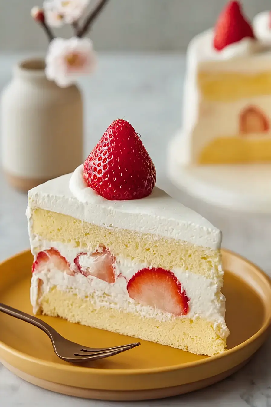 japanese strawberry cake