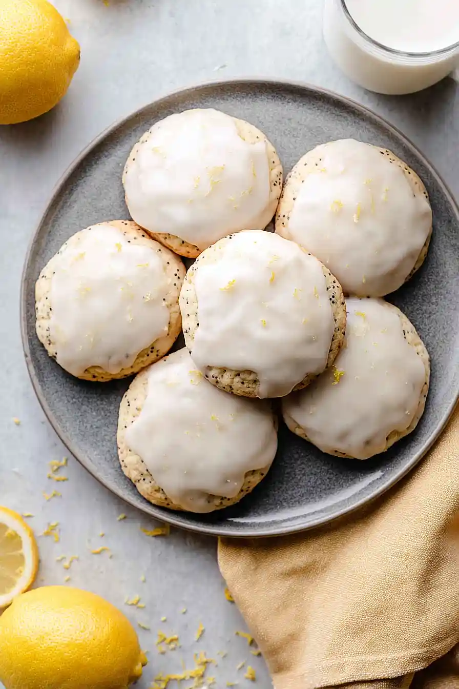 lemon poppy seed cookies